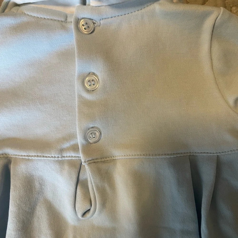 Nellapima Light Blue Baby Romper with Embroidery - Picture 5 of 5